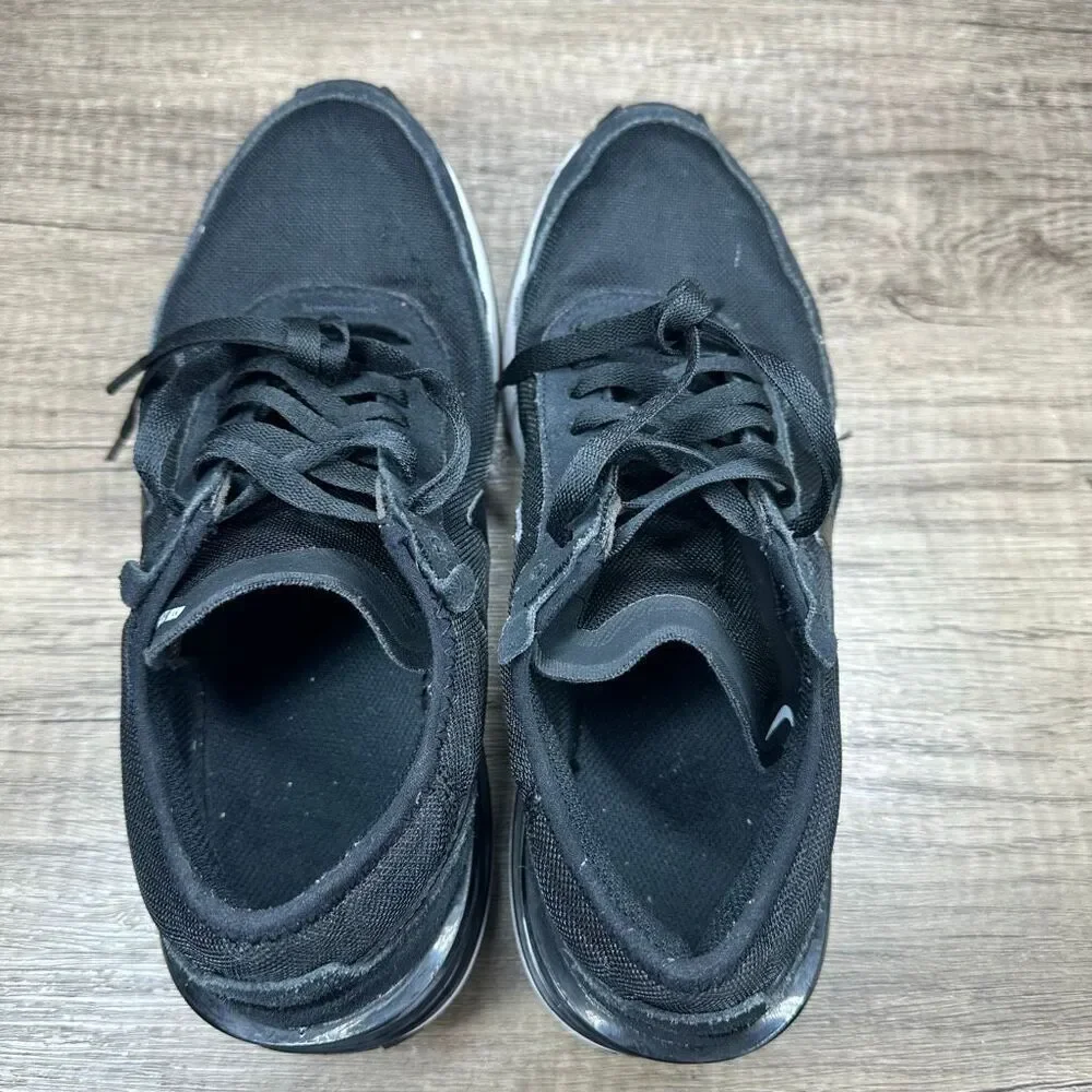 Nike~Boy’s~Waffle‎ One (DC0481-001) Black Running Sneakers~Size 7Y
